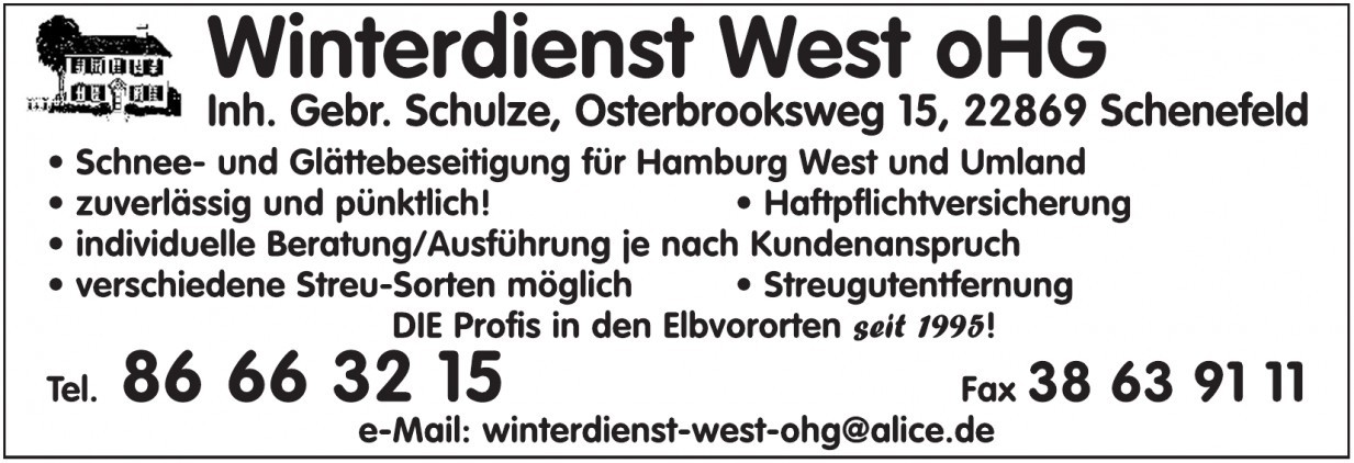 Winterdienst West