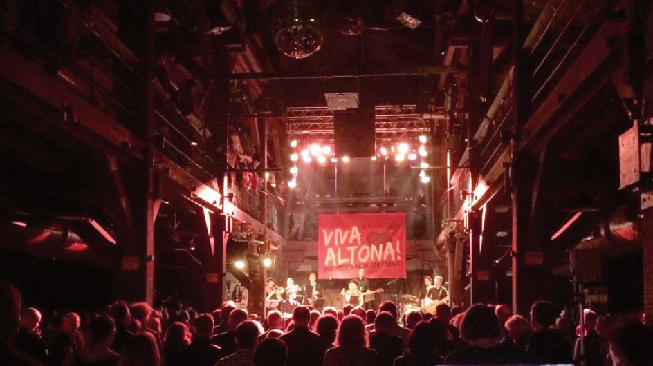 Festivalstimmung in der Fabrik
