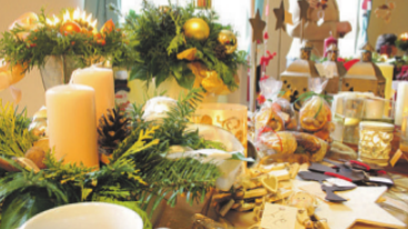 Gemütlich auf Weihnachten einstimmen Gemütlich auf Weihnachten einstimmen