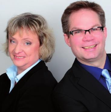 Carola Gerhardt und Marco Meyer, Steuerberater, Telefon 86 60 130