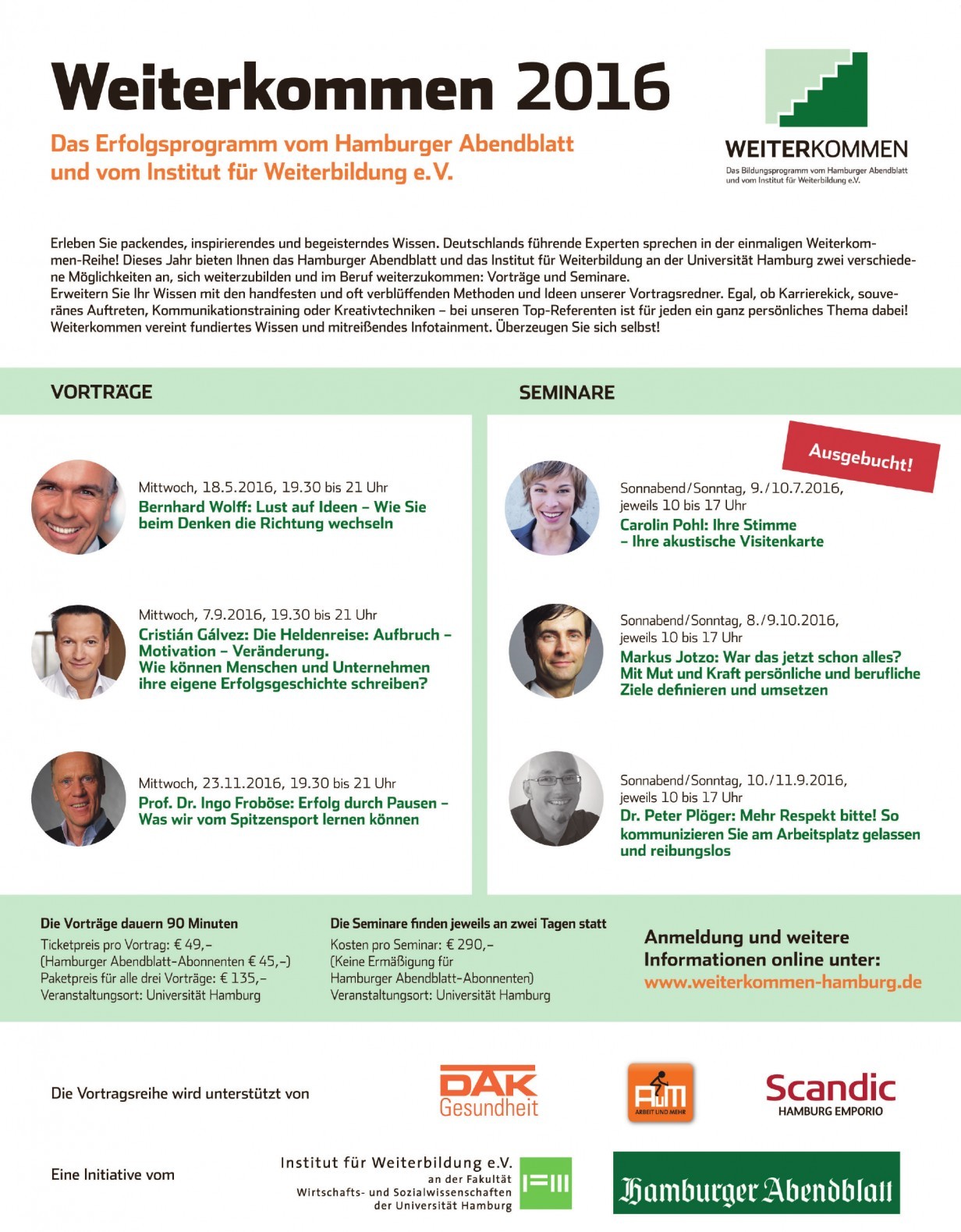 Weiterkommen 2016
