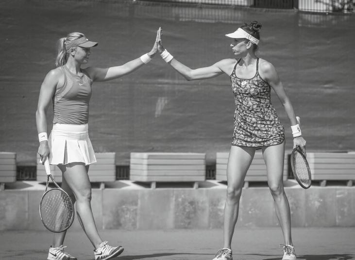 Auch das vermeintliche Stardoppel Carina Witthöft und Partnerin Georgina Garcia- Perez holte keinen Punkt. (Foto: Holger Suhr) Auch das vermeintliche Stardoppel Carina Witthöft und Partnerin Georgina Garcia- Perez holte keinen Punkt. (Foto: Holger Suhr)