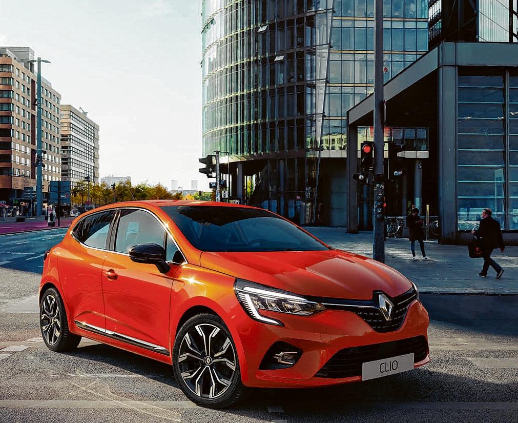 Er mag die Stadt: Der Renault Clio startet in der fünften Generation. FOTO: RENAULT Er mag die Stadt: Der Renault Clio startet in der fünften Generation. FOTO: RENAULT