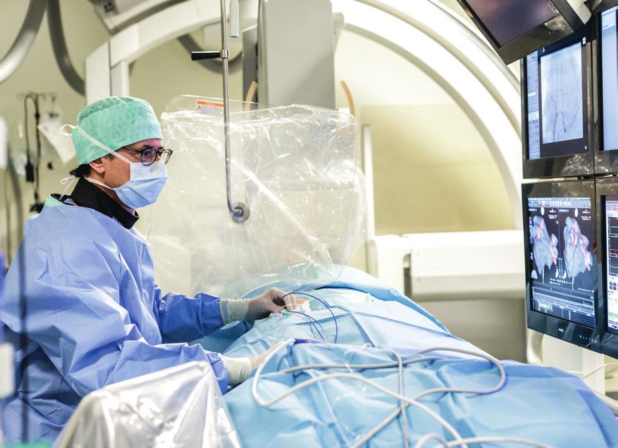 Als eines der größten Herzrhythmuszentren verfügt die Asklepios Klinik St. Georg über vier sogenannte EPU-Labore. Fotos: Annegret Hultsch Als eines der größten Herzrhythmuszentren verfügt die Asklepios Klinik St. Georg über vier sogenannte EPU-Labore. Fotos: Annegret Hultsch