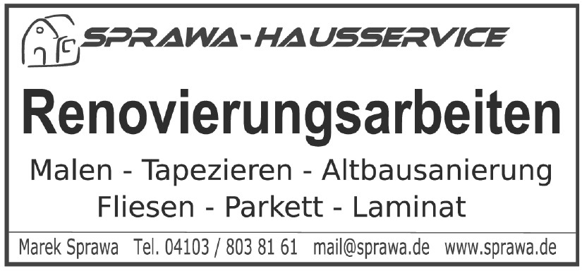 Sprawa-Hausservice - Marek Sprawa