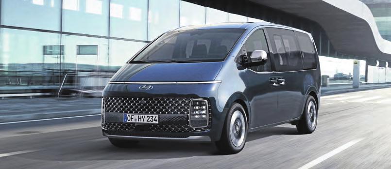 Ab 56 150 Euro gibt es den siebensitzigen Luxus-Van Staria von Hyundai. Ab 56 150 Euro gibt es den siebensitzigen Luxus-Van Staria von Hyundai.