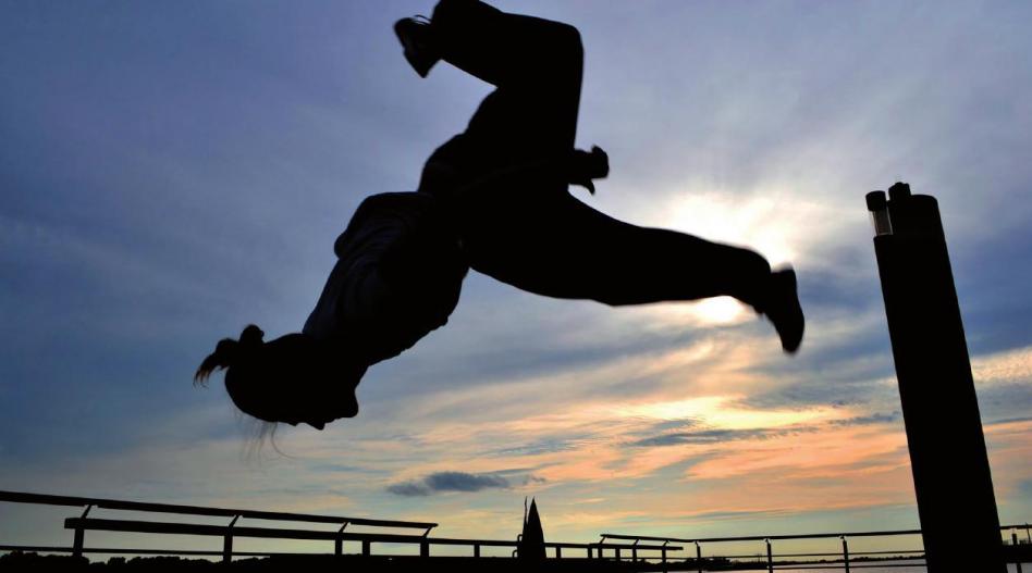 Nach Lust und Laune einfach loslegen: Parkour geht überall