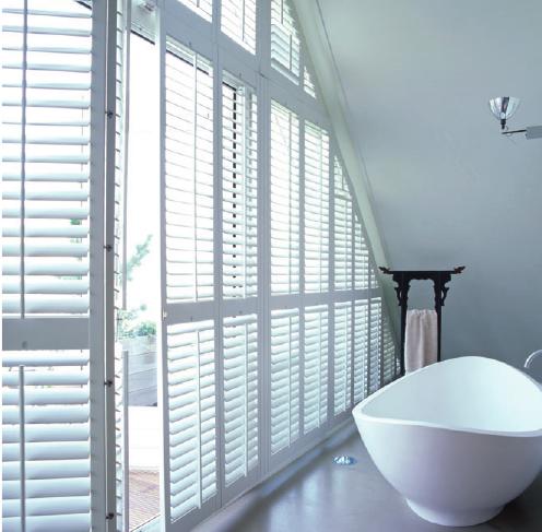Attraktive Shutters auch fürs Bad
