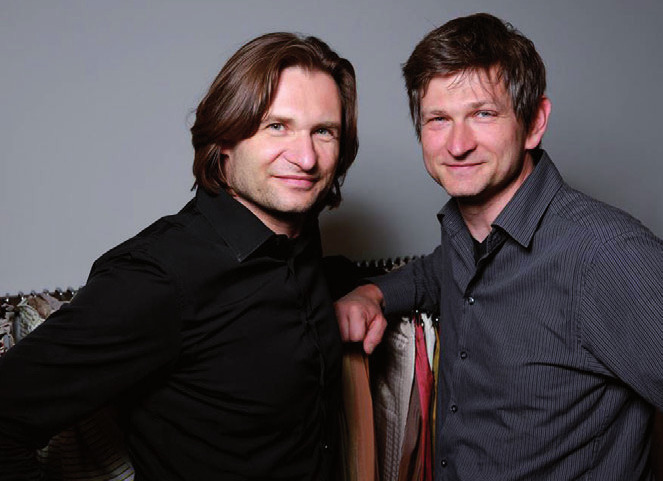 Simon und Stephen Helm