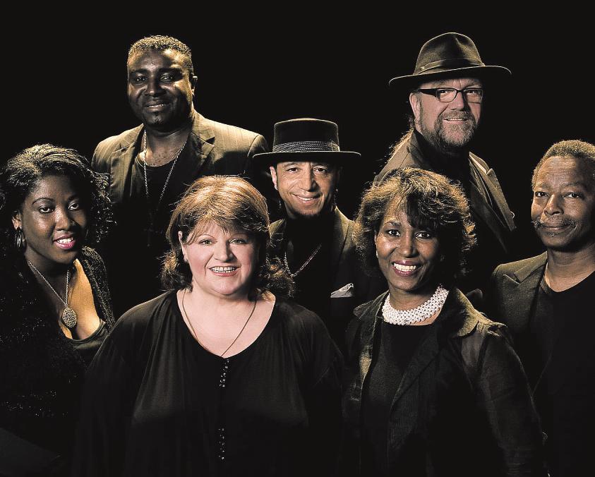 „Big Mama & The Golden Six“ singen am 18. Januar in der Laeiszhalle Foto: pr „Big Mama & The Golden Six“ singen am 18. Januar in der Laeiszhalle Foto: pr