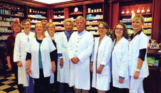 Axel Plambeck und sein Team von der Johannis Apotheke
