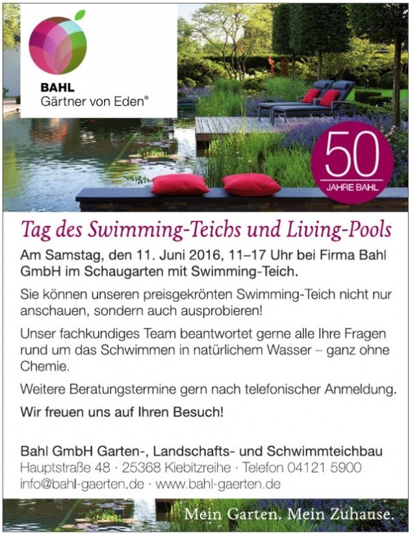Bahl GmbH Garten-, Landschafts- und Schwimmteichbau