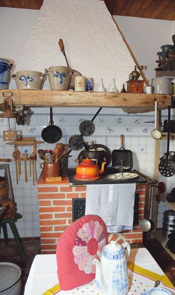 So wie in diesem Beispiel im Museum sah es früher in vielen Küchen in Holm aus So wie in diesem Beispiel im Museum sah es früher in vielen Küchen in Holm aus