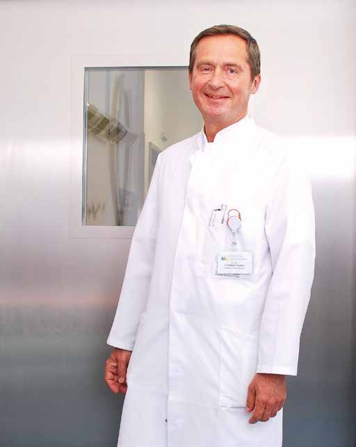 Leitet das Kompetenzzentrum Thoraxchirurgie: Dr. Christian Kugler Leitet das Kompetenzzentrum Thoraxchirurgie: Dr. Christian Kugler