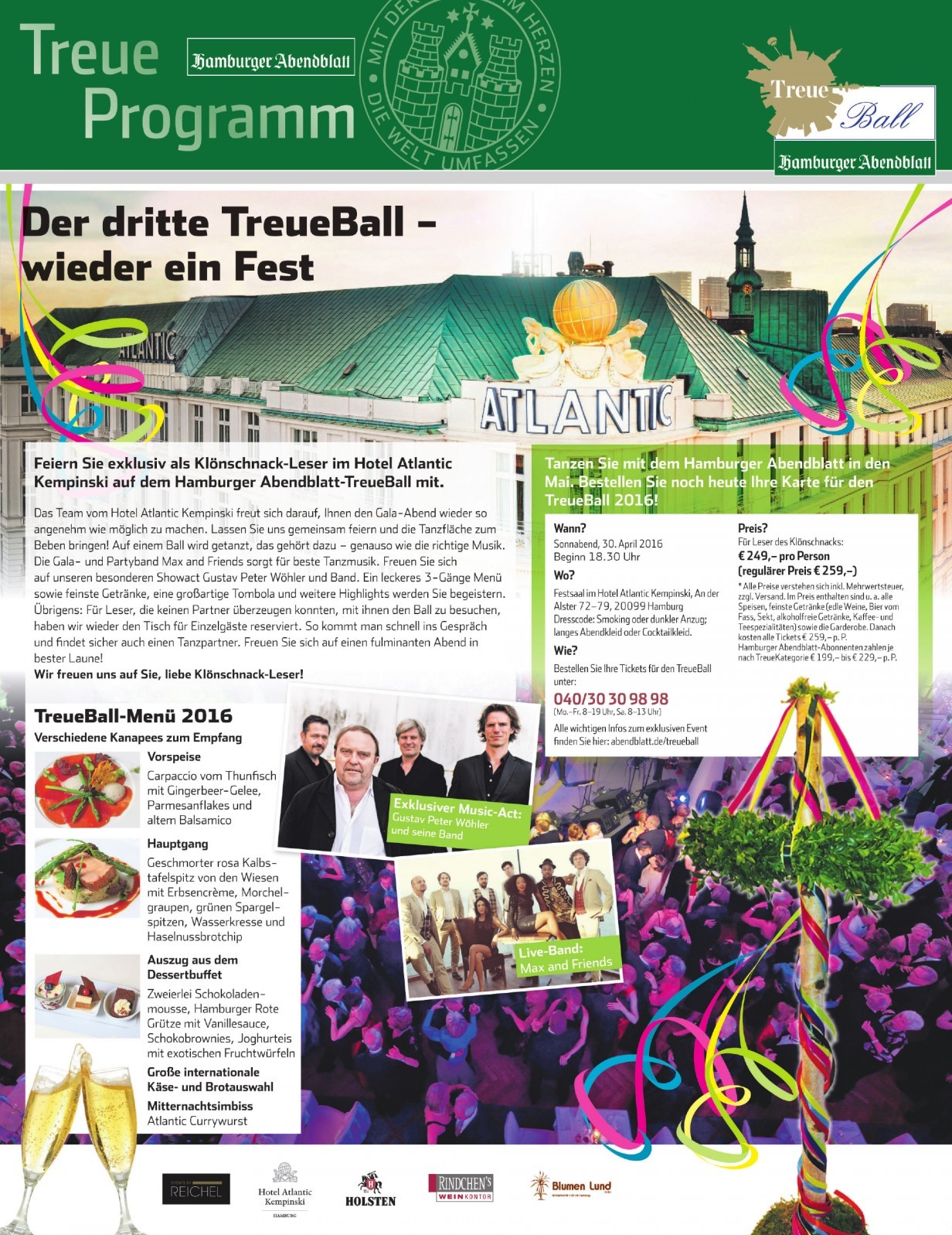Der dritte TreueBall - wieder ein Fest