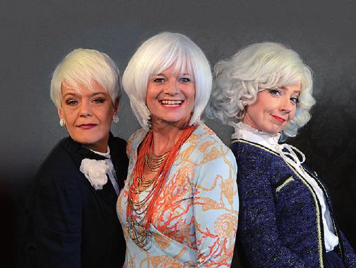 Die Hauptdarstellerinnen des Dauerwellen-Musicals im Engelsaal, FOTO: © FOTO-ANHALT.DE