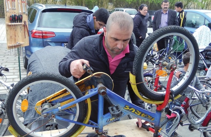 Fahrradwerkstatt Sieversstücken FOTO: PRIVAT