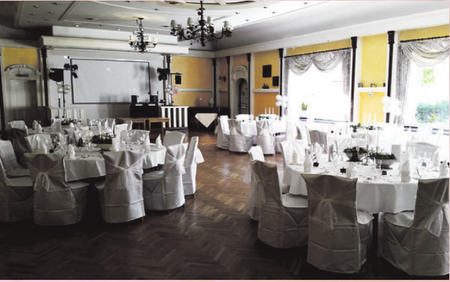 Der Saal lädt zum Feiern ein Foto: RKM Der Saal lädt zum Feiern ein Foto: RKM