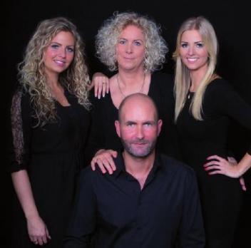 Ann-Kathrin, Andrea, Eva-Madeleine und Patrick Lucht