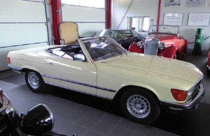 Mercedes Benz 500 SL von 1981