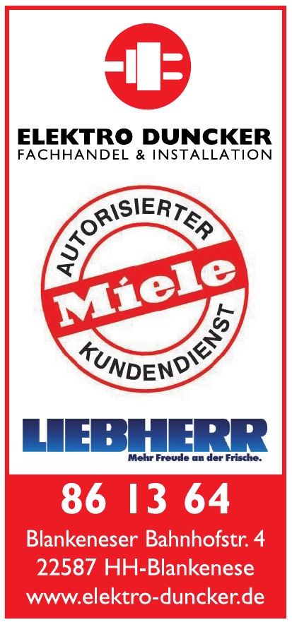 Elektro Duncker - Fachhandel & Installation