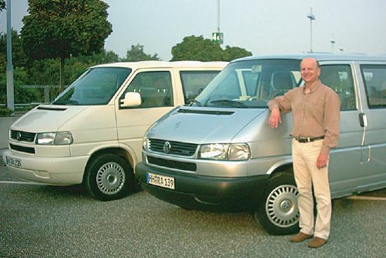 Rudi Winschel hat zwei Busse für seinen Reisedienst im Einsatz