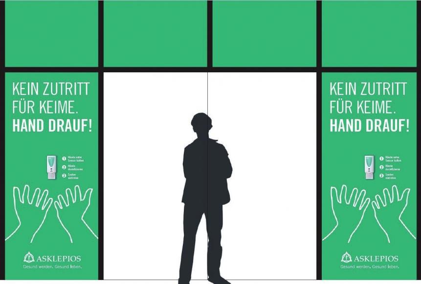 Wichtig: Kliniken klären über Handhygiene auf