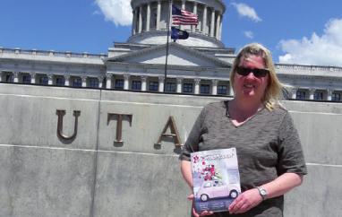 Johanna Weber mit KLÖNSCHNACK in Utah