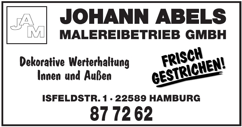Johann Abels Malereibetrieb GmbH