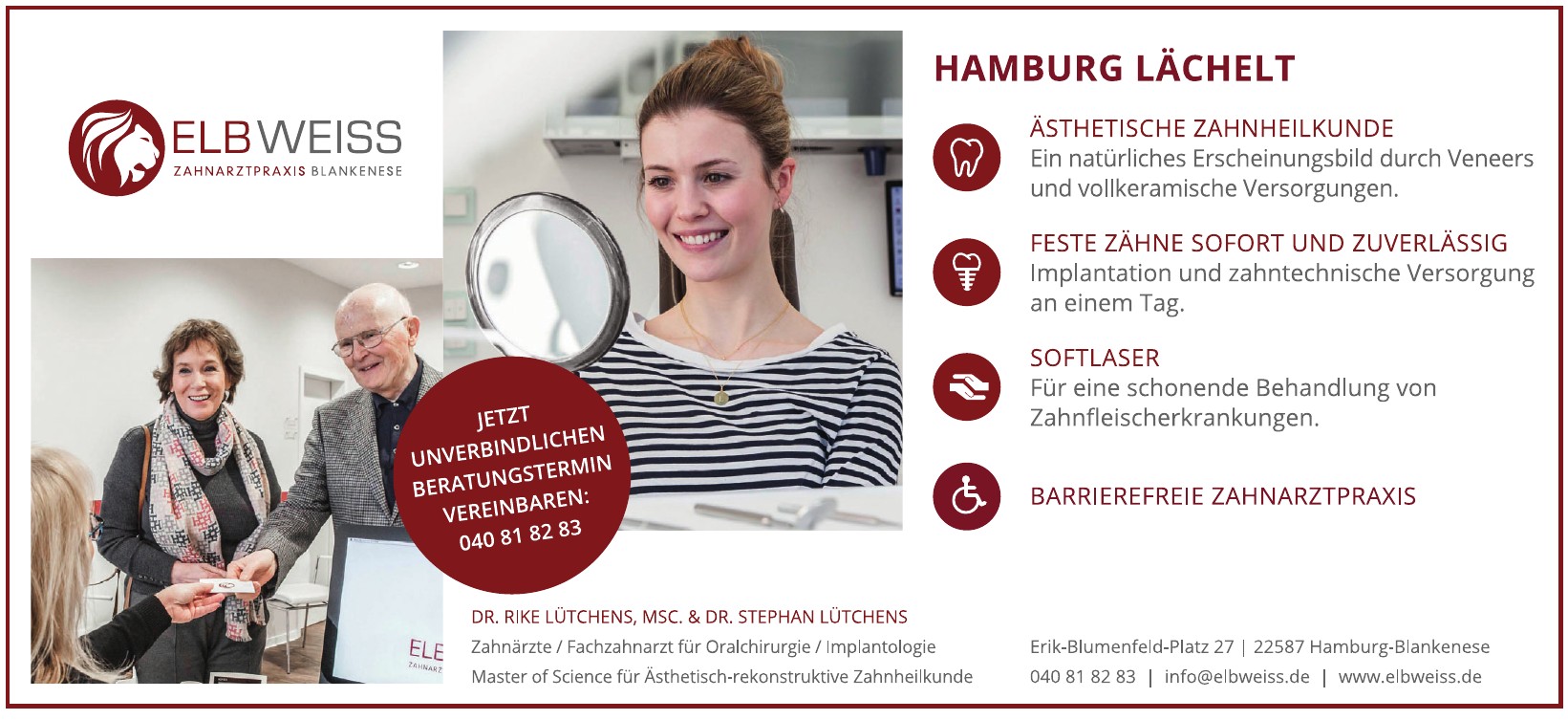 Elbweiss Zahnarztpraxis Blankenese