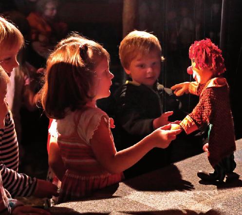 Puppentheater „Pepino und die Artisten, zusehen am 26. Juli um 14 Uhr im Theaterzelt FOTO: ANDREAS BOCK