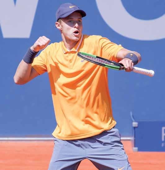 Rudi Molleker erhielt vom Veranstalter eine der Wildcards. Foto: Jürgen Hasenkopf Rudi Molleker erhielt vom Veranstalter eine der Wildcards. Foto: Jürgen Hasenkopf