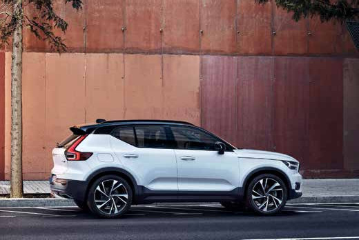 Klare, skandinavische Designsprache – der Volvo XC40  Foto: VOLVO Klare, skandinavische Designsprache – der Volvo XC40  Foto: VOLVO