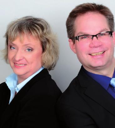 Carola Gerhardt und Marco Meyer, Steuerberater, Telefon 86 60 130