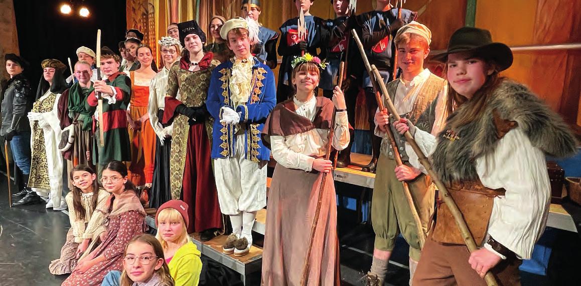 In sechs Vorstellungen zwischen dem 3. und 11. Dezember wird es spannend, wenn „Robin Hood“ und seine tapferen Kumpane den armen Leuten im Sherwood Forest helfen (ab sechs Jahren) In sechs Vorstellungen zwischen dem 3. und 11. Dezember wird es spannend, wenn „Robin Hood“ und seine tapferen Kumpane den armen Leuten im Sherwood Forest helfen (ab sechs Jahren)