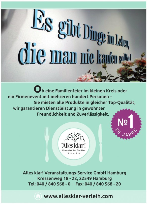 Alles klar! Veranstaltungs-Service GmbH Hamburg