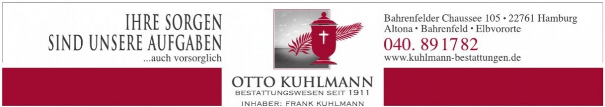 Otto Kuhlmann Bestattungswesen seit 1911