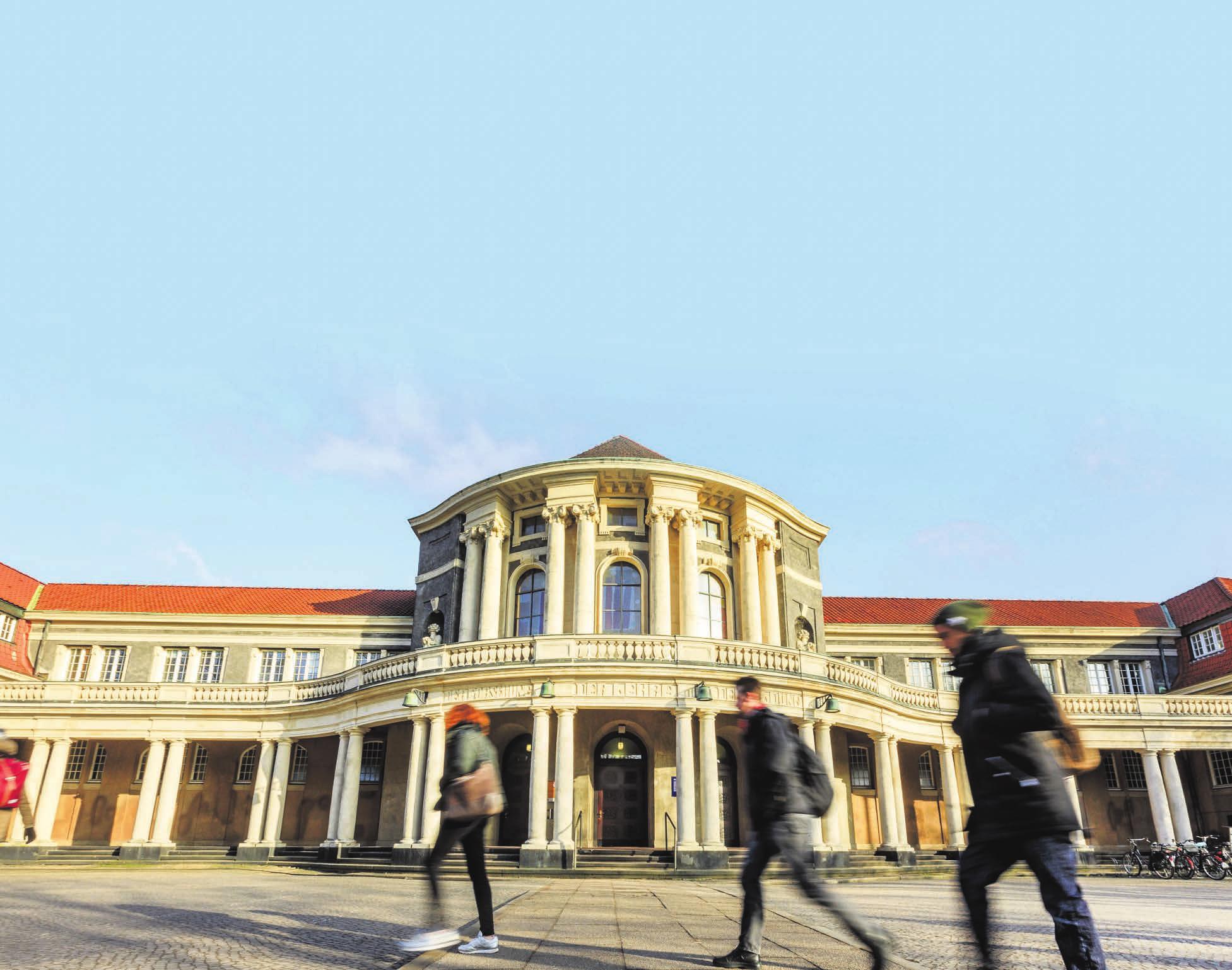 Seit 100 Jahren ein Ort der Bildung: die Uni Hamburg. FOTO: M. HERNANDEZ Seit 100 Jahren ein Ort der Bildung: die Uni Hamburg. FOTO: M. HERNANDEZ