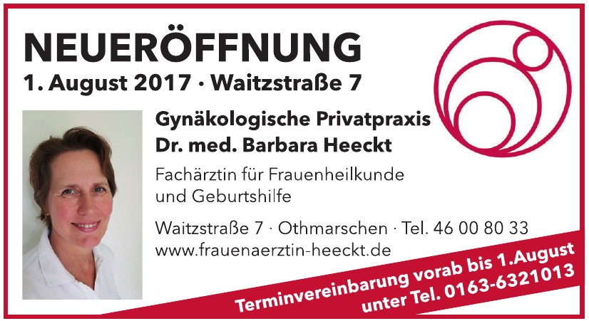 Frau Dr. med. Barbara Heeckt