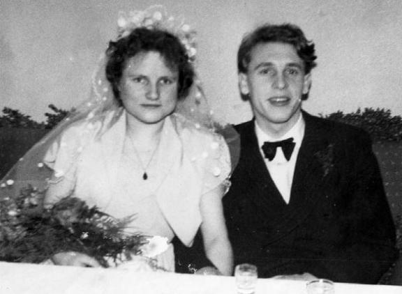 Das Hochzeitsbild von 1958
