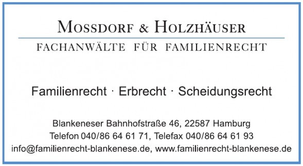 Mossdorf & Holzhäuser - Fachanwälte für Familienrecht