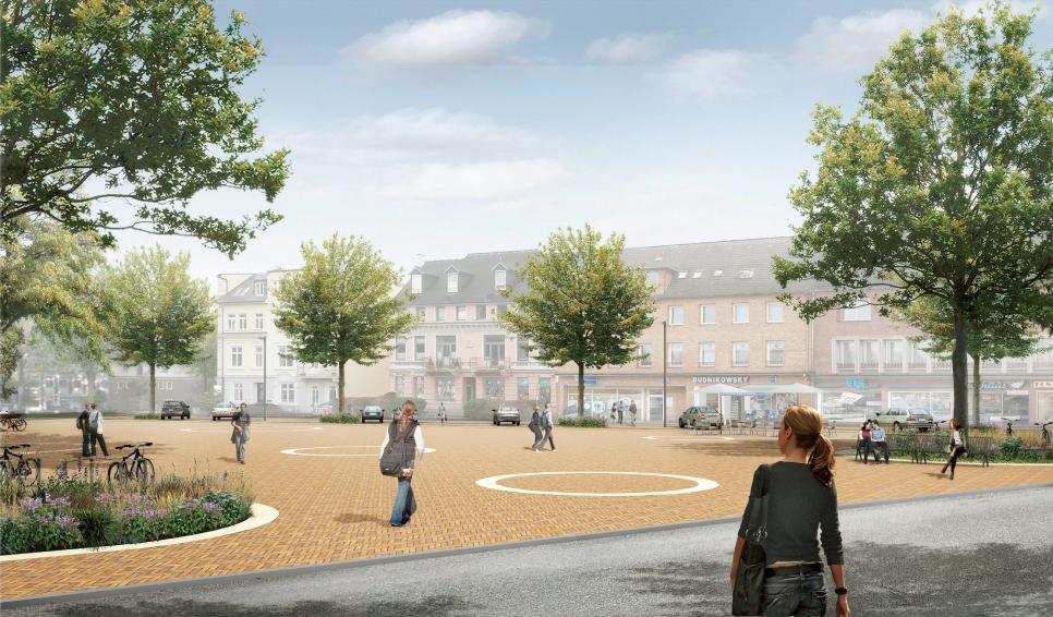 Visualisierung des aktuellen Planungsstands FOTO: ARBOS FREIRAUMPLANUNG