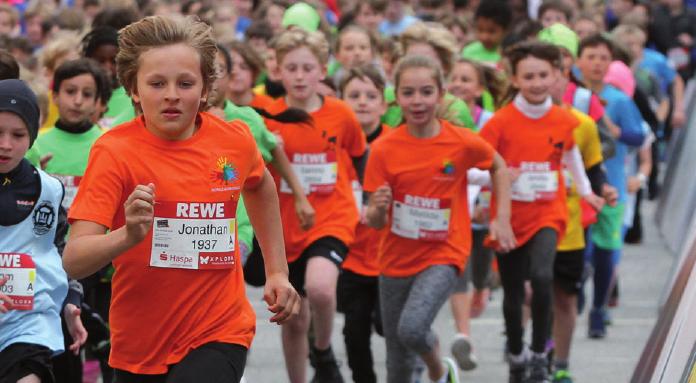 Der Zehntel-Marathon Ende April ...