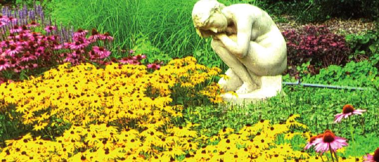 Die Skulptur im Sommer 2015