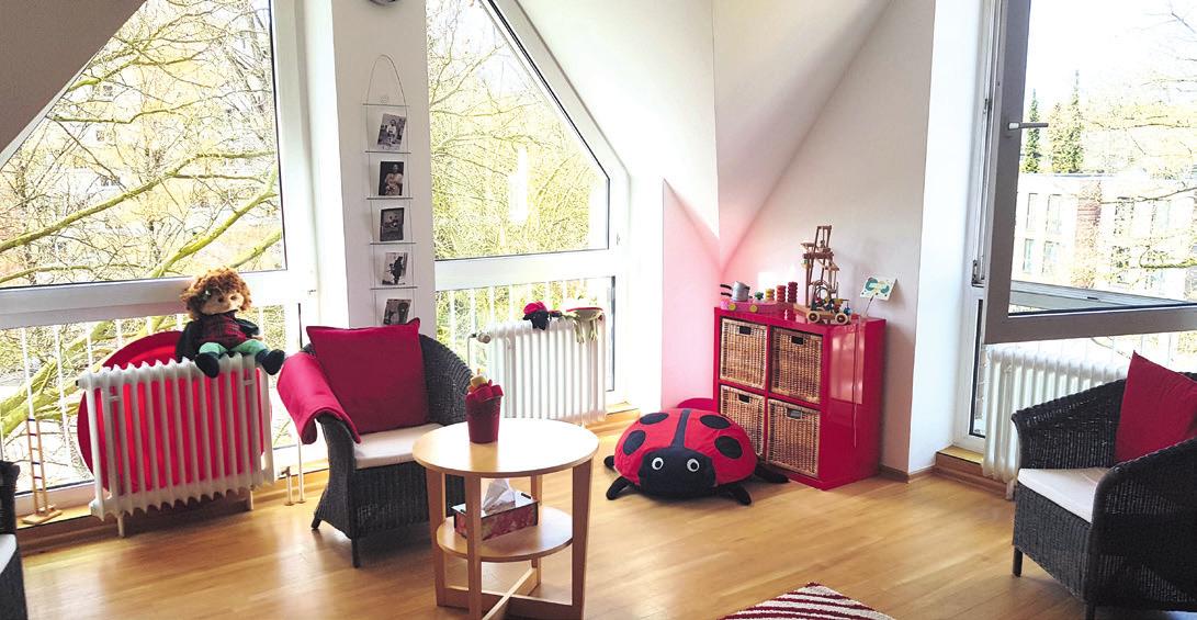 Helle, fröhliche Räume laden im Familienzentrum ein Fotos: mf Helle, fröhliche Räume laden im Familienzentrum ein Fotos: mf