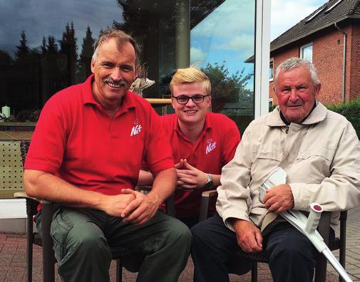 Drei Männer, drei Generationen Bäckerei Nitt: Thomas (v. l.), Lennart und Harry Nitt. Drei Männer, drei Generationen Bäckerei Nitt: Thomas (v. l.), Lennart und Harry Nitt.