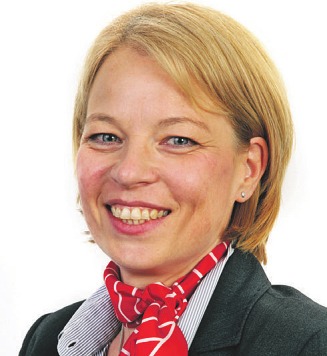 Kathrin Rammin berät die Auszubildenden Foto: Sparkasse Harburg-Buxtehude Kathrin Rammin berät die Auszubildenden Foto: Sparkasse Harburg-Buxtehude