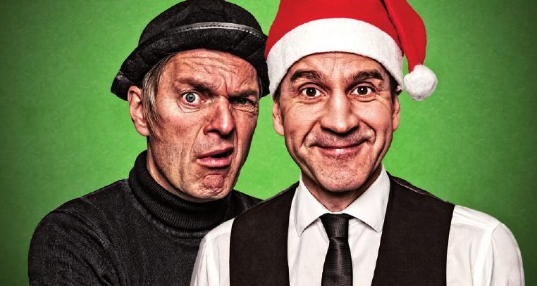 Scrooge bekommt Besuch von Weihnachtsgeistern, FOTO: THORSTEN HARMS