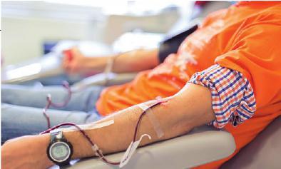 Engagement zeigen und Blut spenden. FOTO: © MATEJ KASTELIC