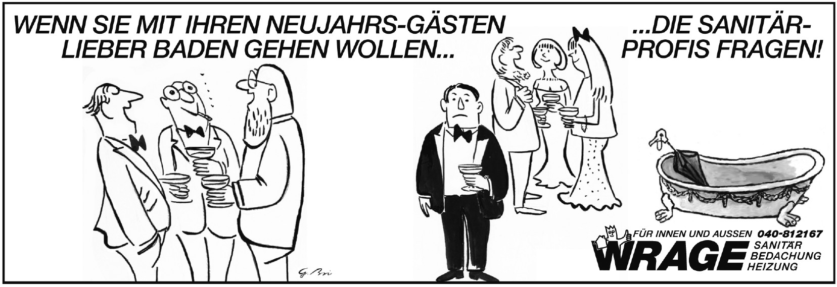 WRAGE SANITÄR, BEDACHUNG, HEIZUNG